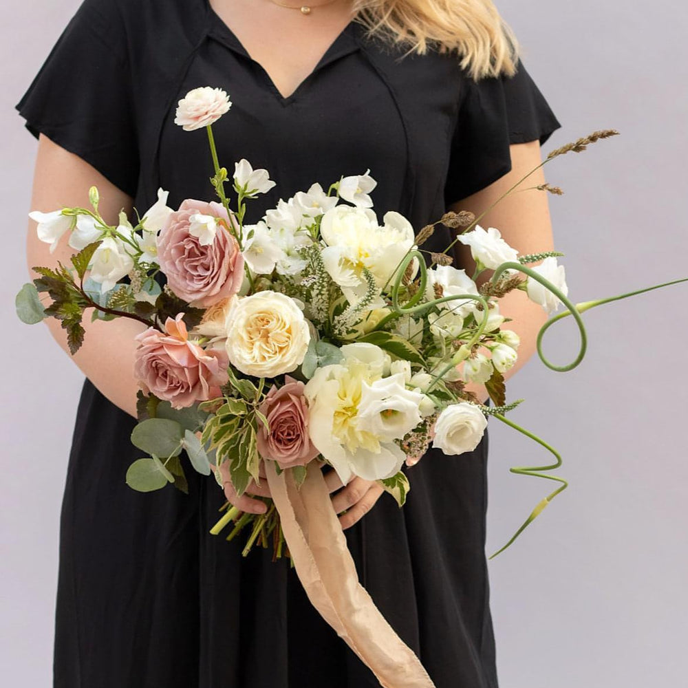 Bouquet for hotsell black dress